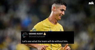 "Advantage Al-Nassr", "Want them to lose now" - Fans react as Cristiano Ronaldo left out of squad for AFC Champions League clash