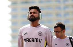 “Paaji kya haal-chaal, sab badhiya?” - Shreyas Iyer gifts spikes to net bowler ahead of IND vs NZ 2025 Champions Trophy match [Watch]