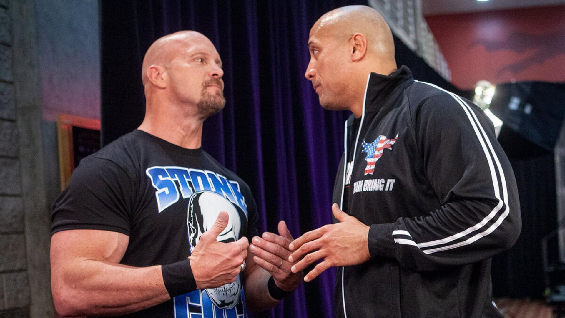 Stone Cold Steve Austin and The Rock are former World Champions [Image Credits: WWE.com]