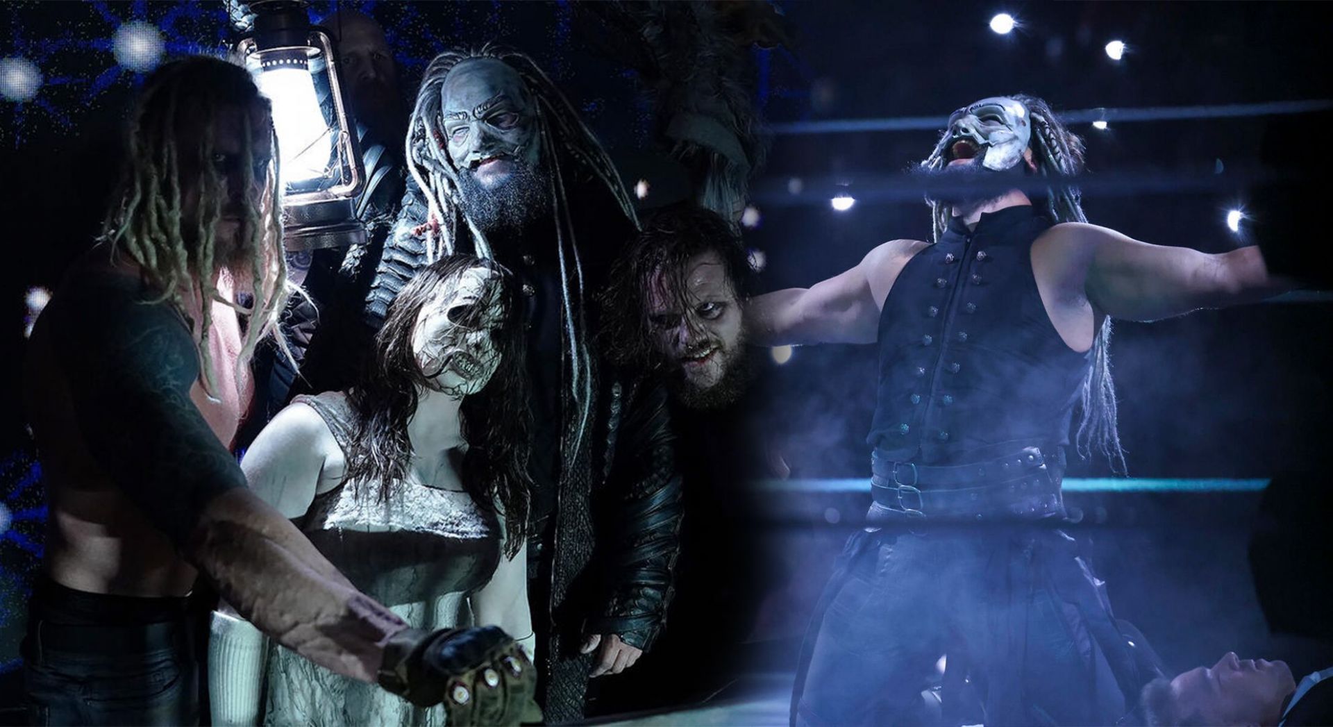 The Wyatt Sicks and Uncle Howdy! (Credits: WWE.Com)