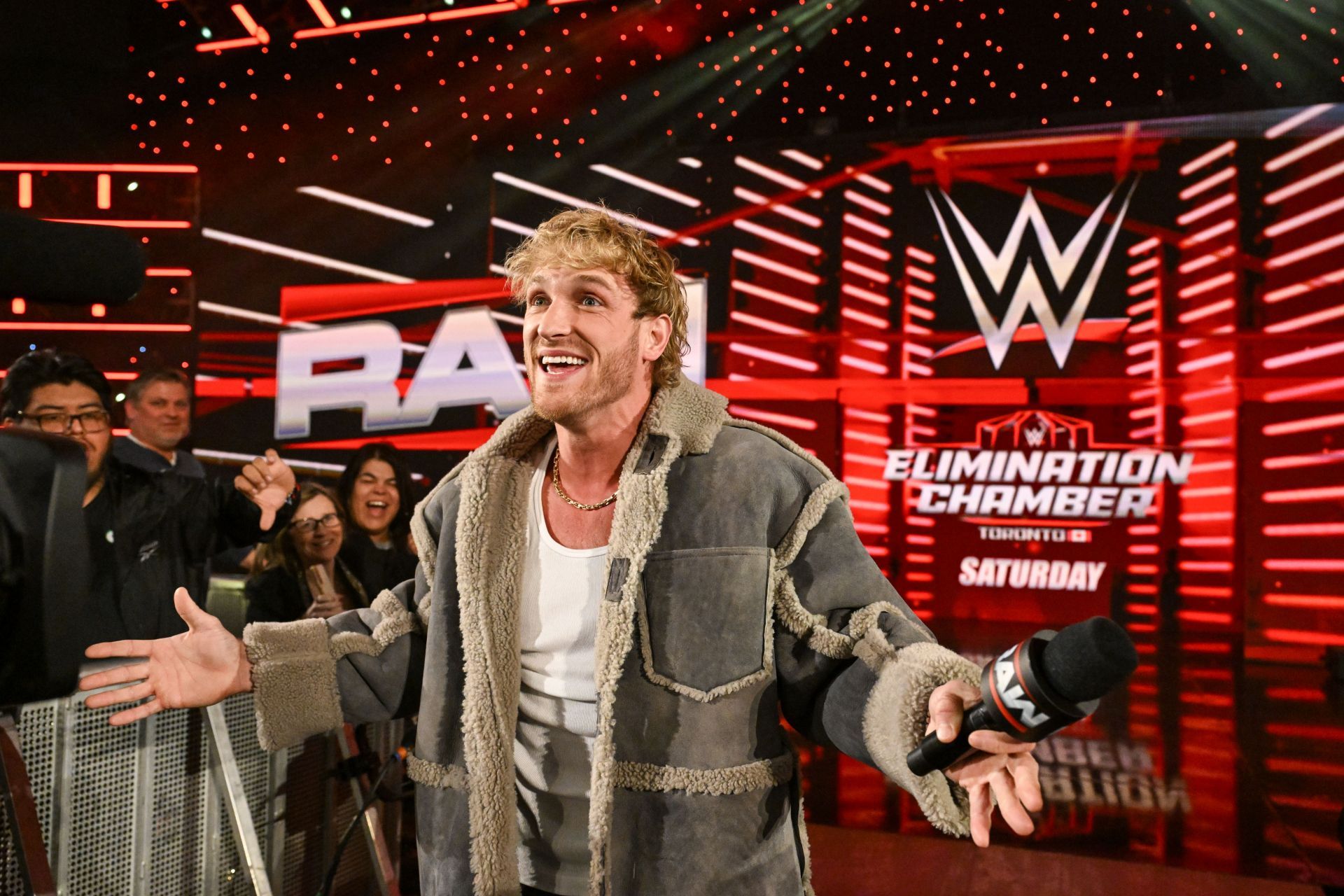 Logan Paul on Monday Night RAW - Source: Getty