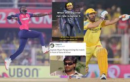 "Aaj toh Sara search karegi who is Riyan Parag"- Top 10 funny memes after RR edge out CSK in thriller in IPL 2025