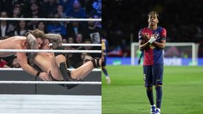 [WATCH] Lamine Yamal's reaction to Randy Orton hitting the RKO during his match on WWE SmackDown
