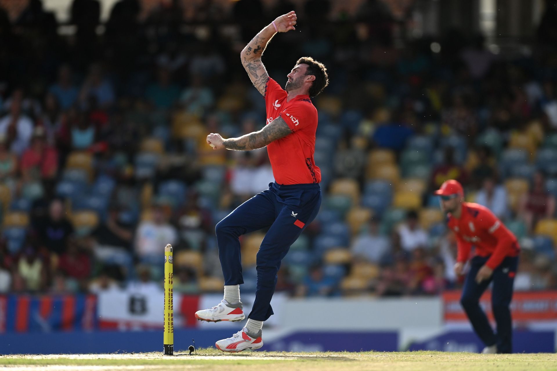 Reece Topley was one of the overseas seamers acquired by the Mumbai Indians at the IPL 2025 auction. [P/C: iplt20.com]