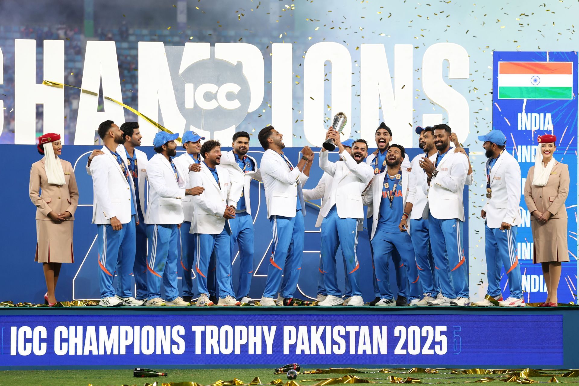 India v New Zealand: Final - ICC Champions Trophy 2025 - Source: Getty