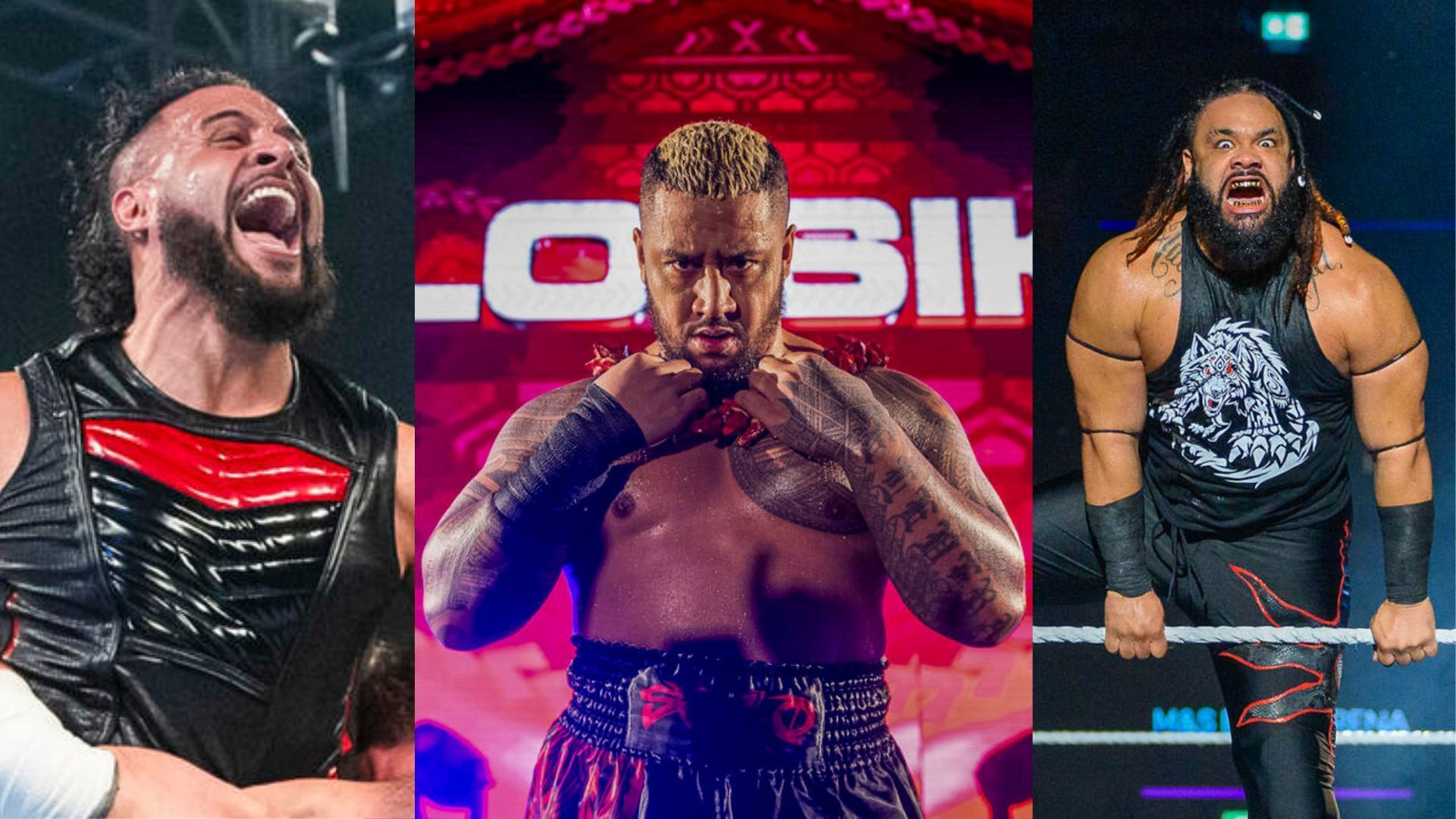 Tama Tonga, Solo Sikoa, Jacob Fatu (Image Credits: WWE.com)