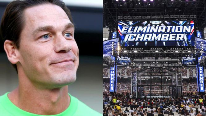 John Cena sends message seconds before WWE Elimination Chamber