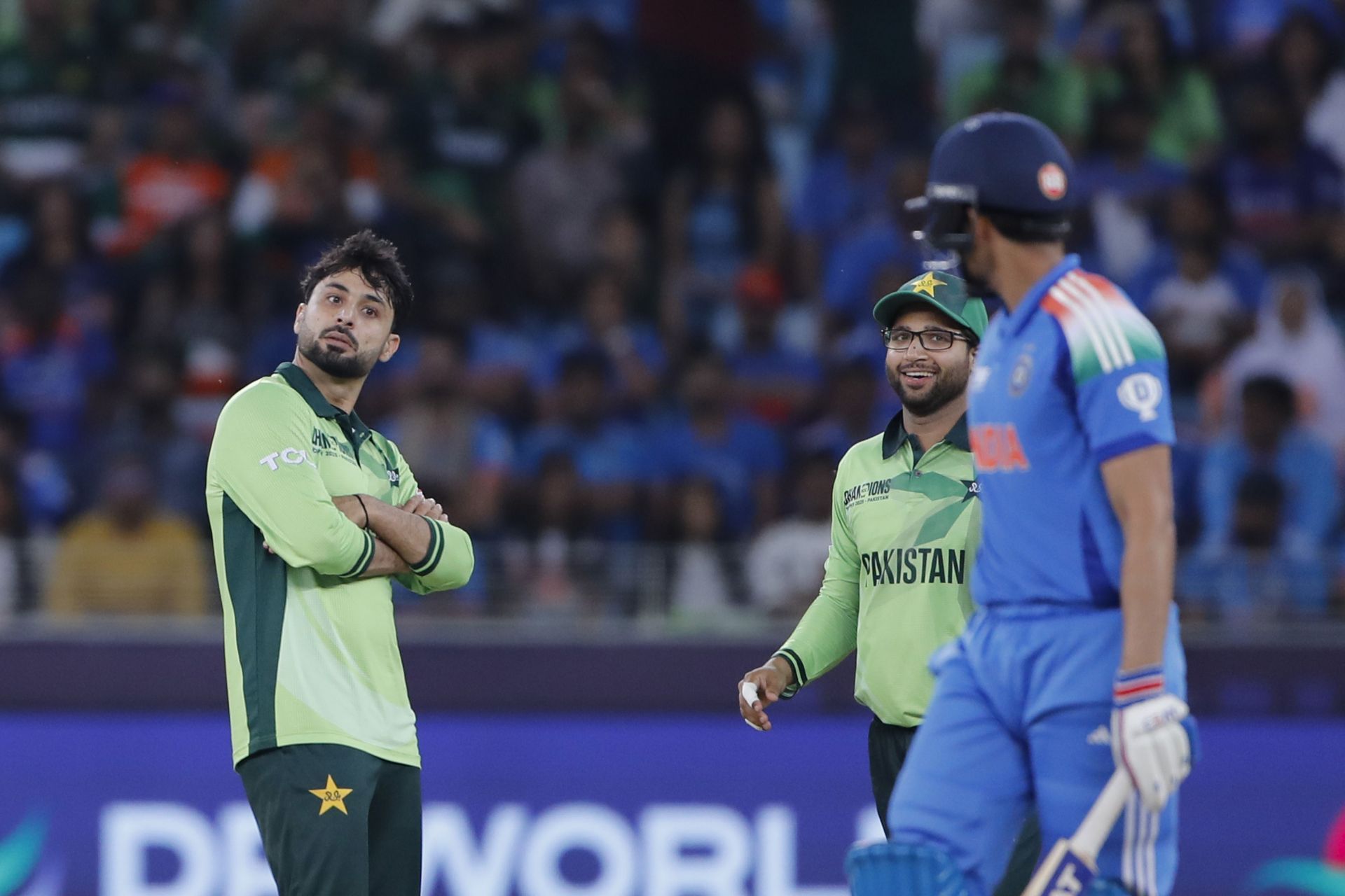 Abrar Ahmed produced a beauty to dislodge a well-set Shubman Gill [Credit: Getty]