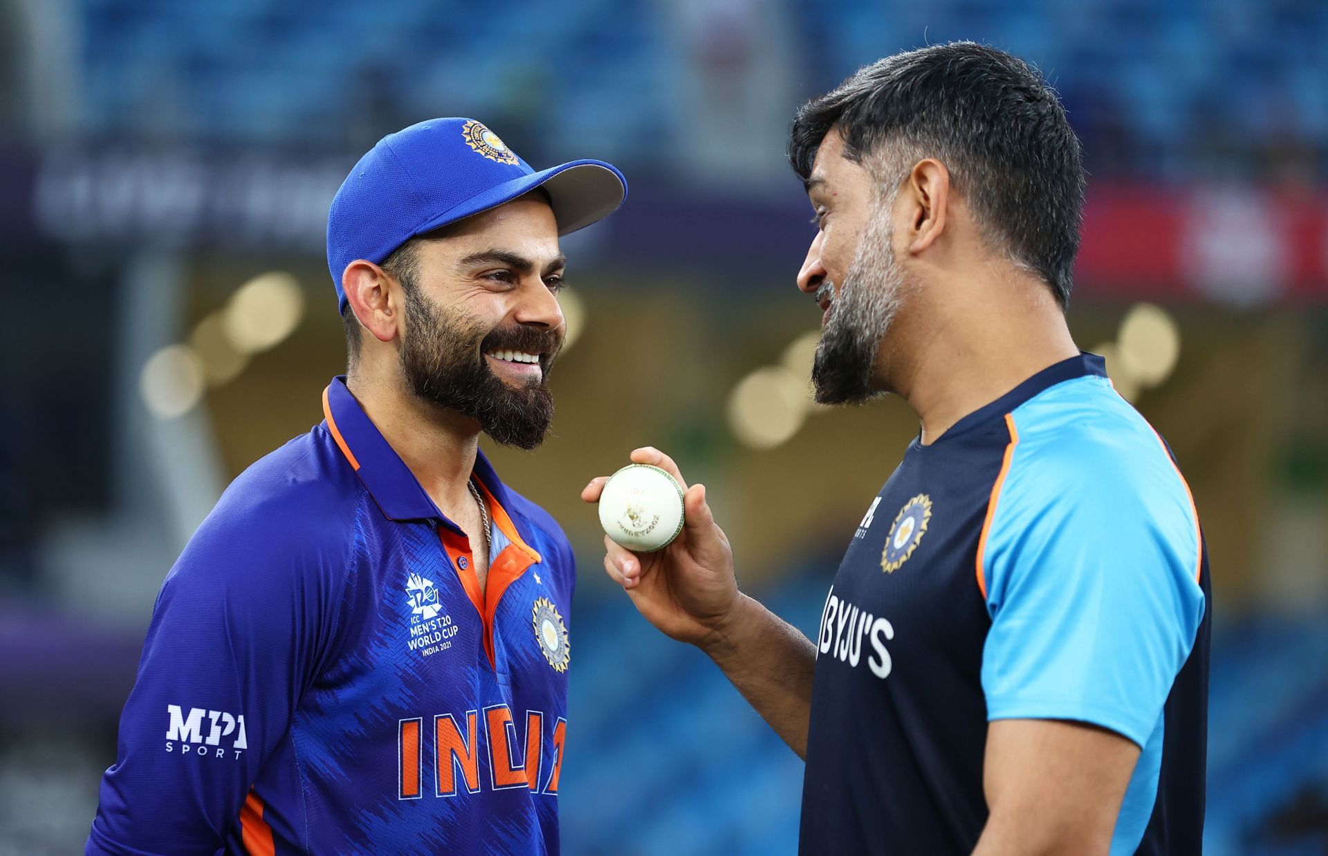 Virat Kohli and MS Dhoni have maintained an excellent relationship over the years [Credit: Getty]