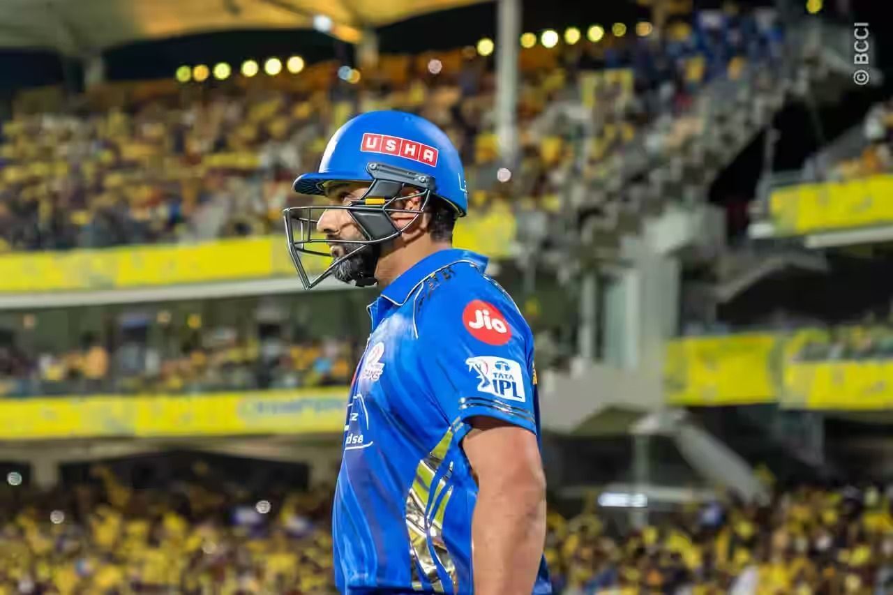 Rohit Sharma bagged a duck [Image: iplt20.com]