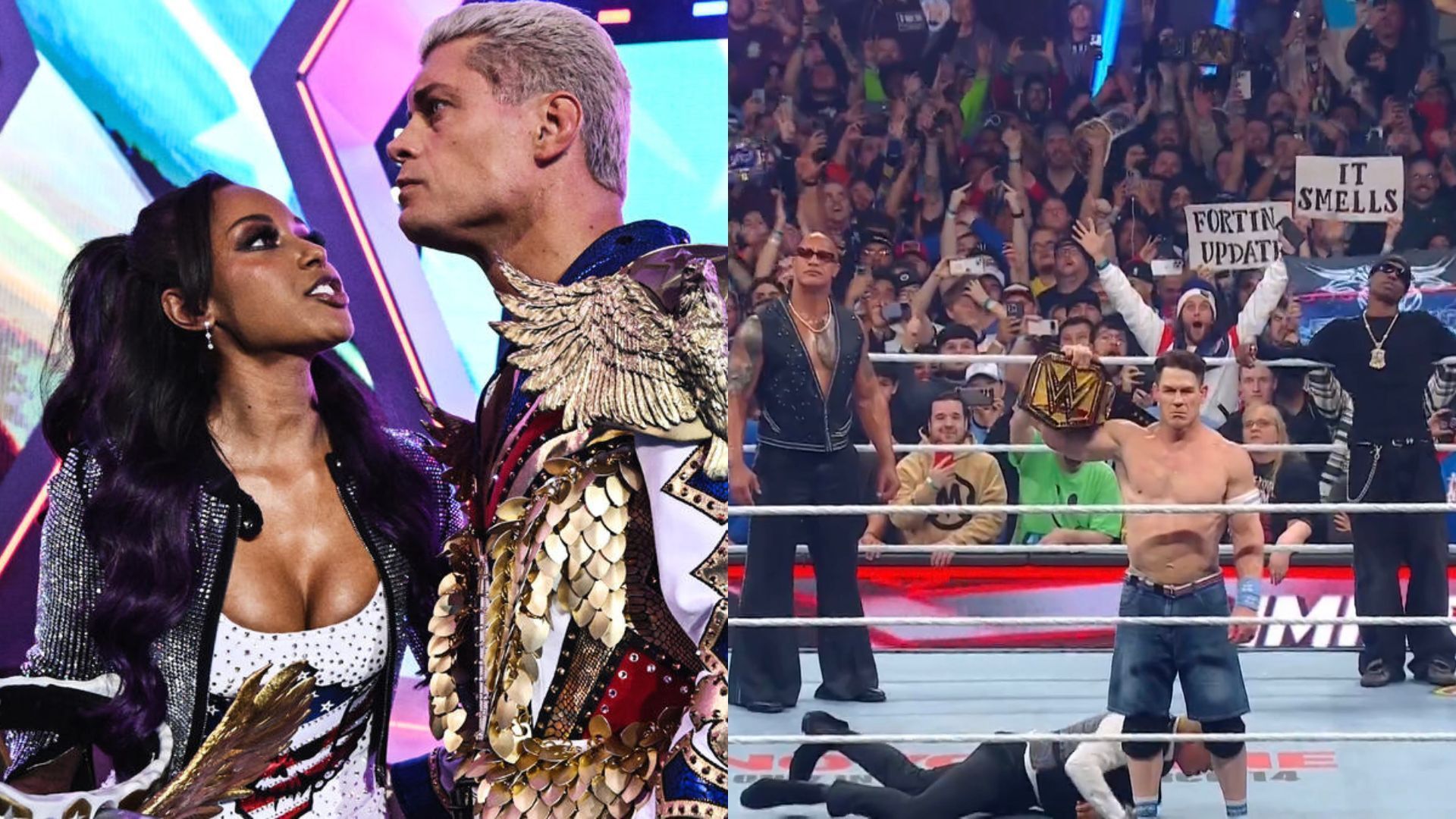 Brandi Rhodes has reacted to John Cena