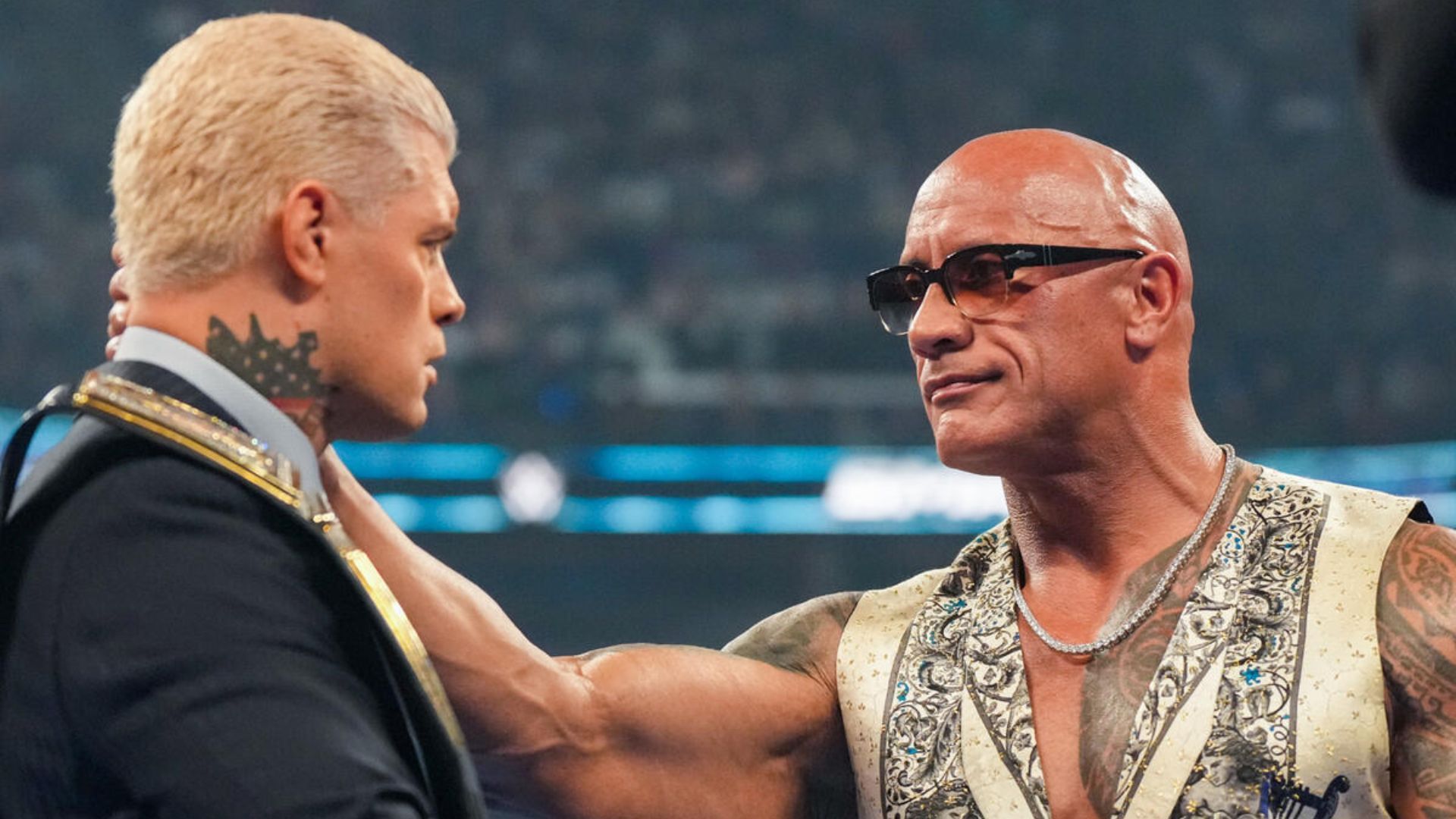 The Rock orchestrated an attack on Cody Rhodes at Elimination Chamber [Image via wwe.com]