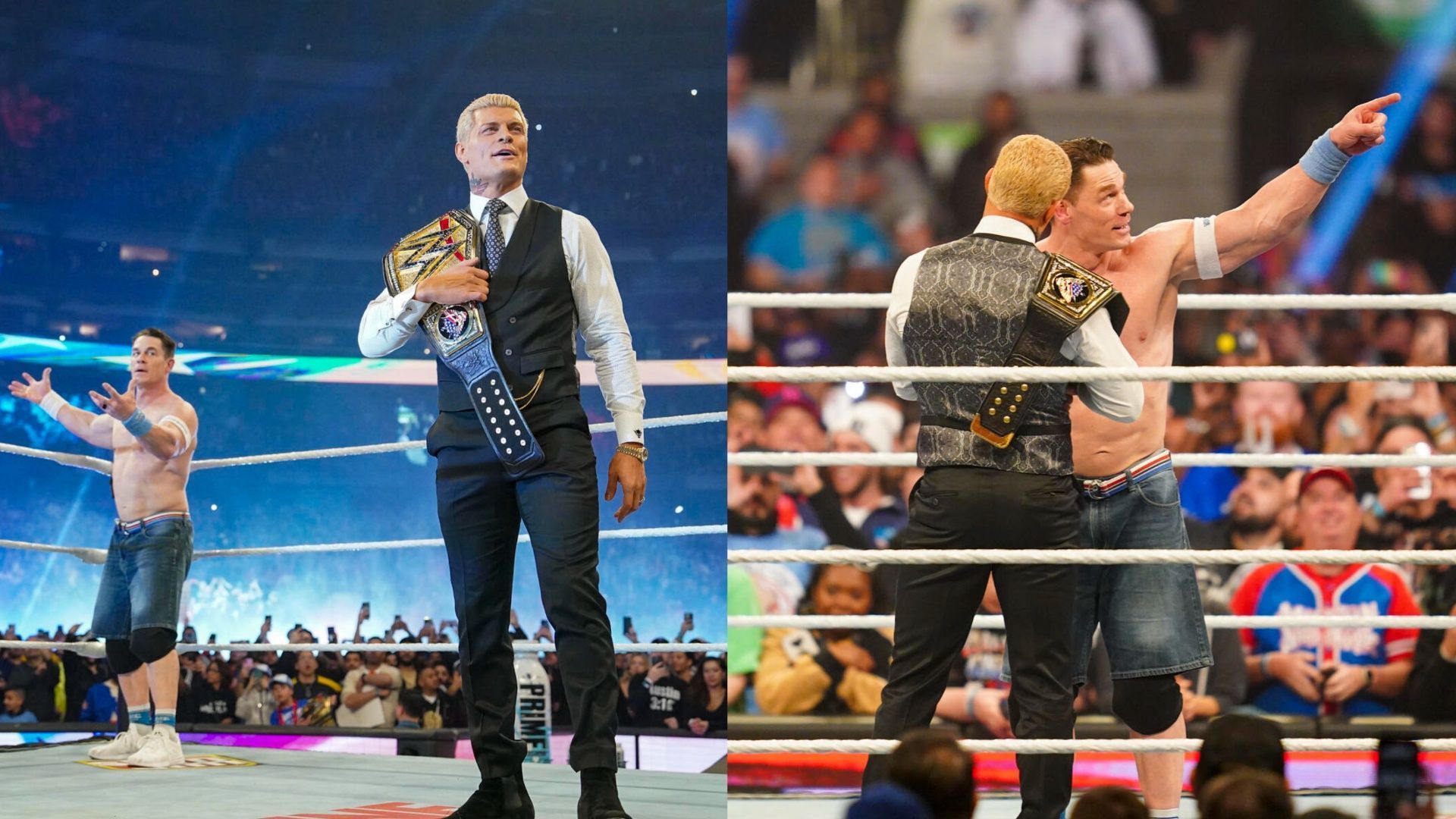 John Cena and Cody Rhodes