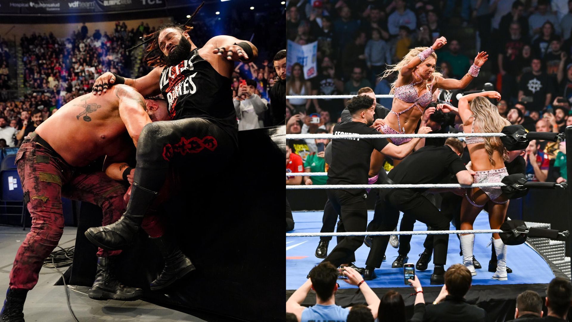 SmackDown was chaotic! [Images via WWE.com]