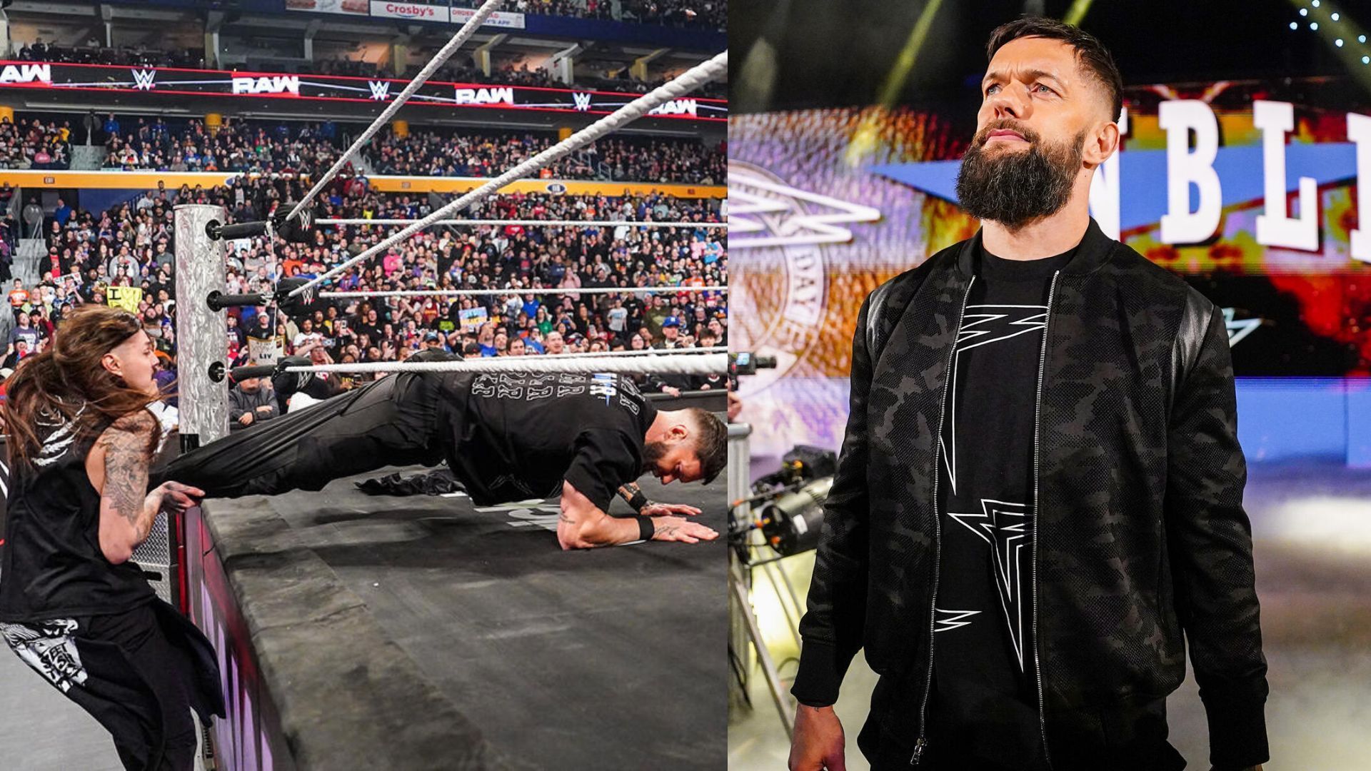 Finn Balor and Dirty Dom [Image credits: WWE.com]