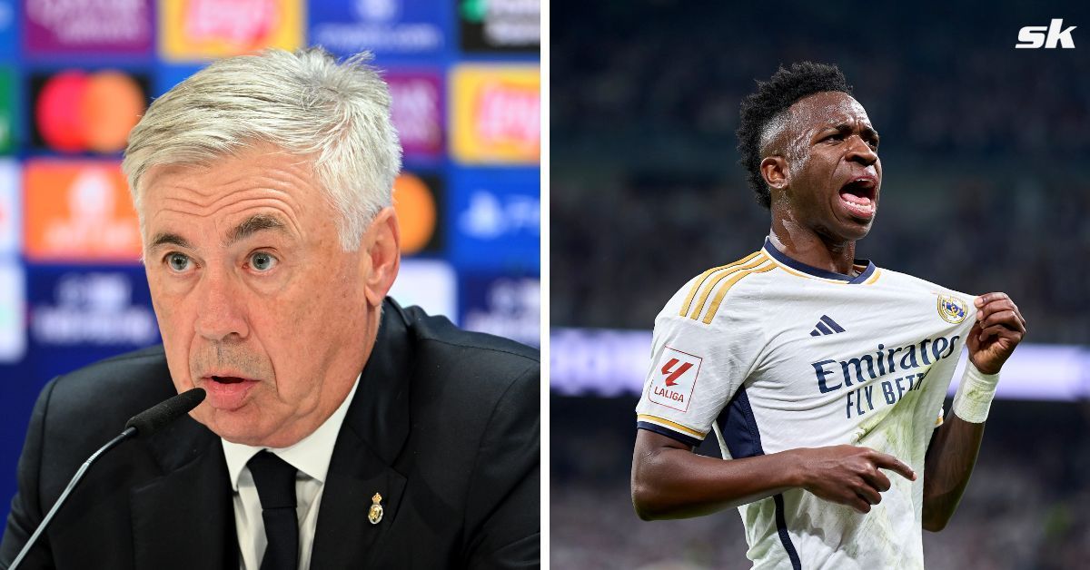 Carlo Ancelotti and Vinicius Junior