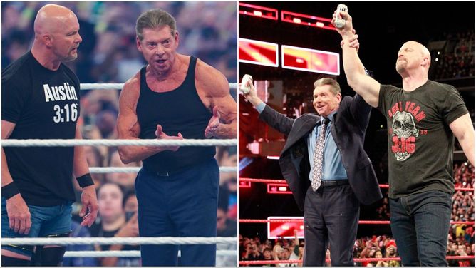 Steve Austin confronted by Vince McMahon and Kevin Dunn over $15,000 segment
