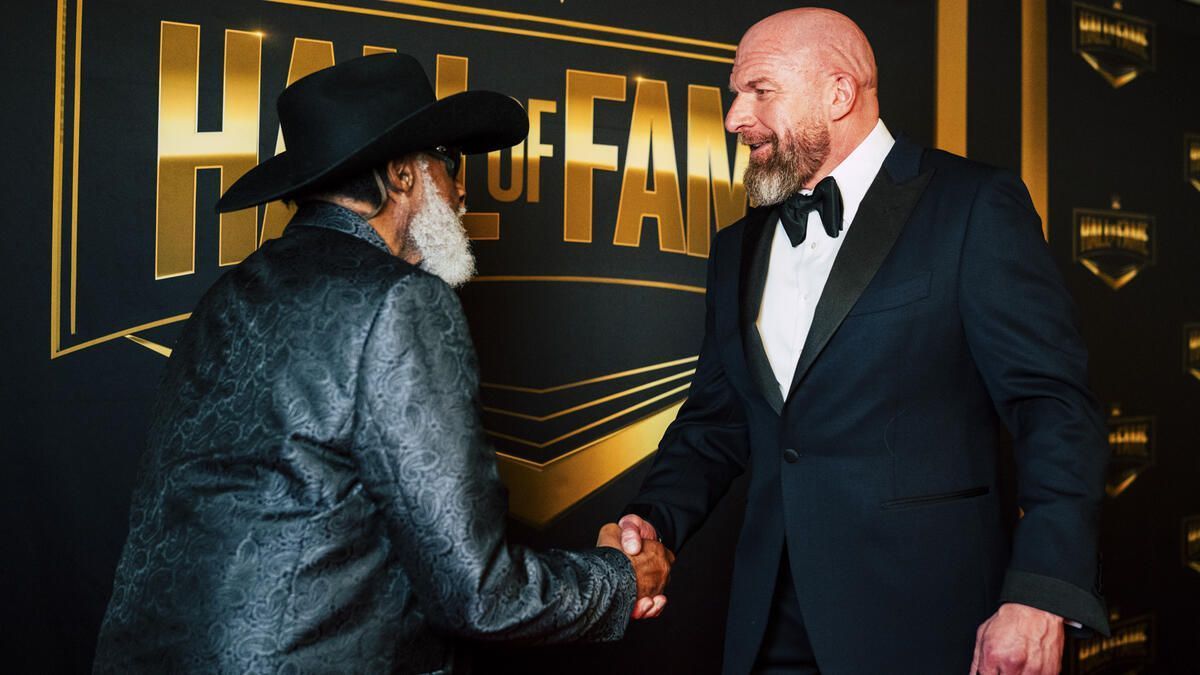 Triple H at the 2024 Hall of Fame ceremony (Picture credits: WWE.com)