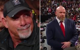 Goldberg sends a six-word warning following recent conversation with Triple H