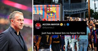 "Just has to leave, no hope for him", "Hit an all time low" - Fans react as Barcelona star fails to make starting XI for Osasuna clash