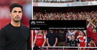 "His best game in months", "Need this performance against Real Madrid" - Fans hail Arsenal star's performance in 2-1 win over Fulham