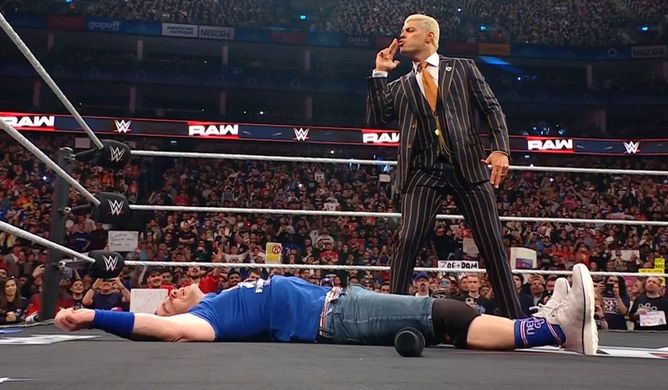3 Reasons why Cody Rhodes laid out John Cena on WWE RAW