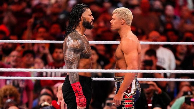 "He does a great job" - Roman Reigns breaks character to make bold claims about Cody Rhodes, but there's a twist