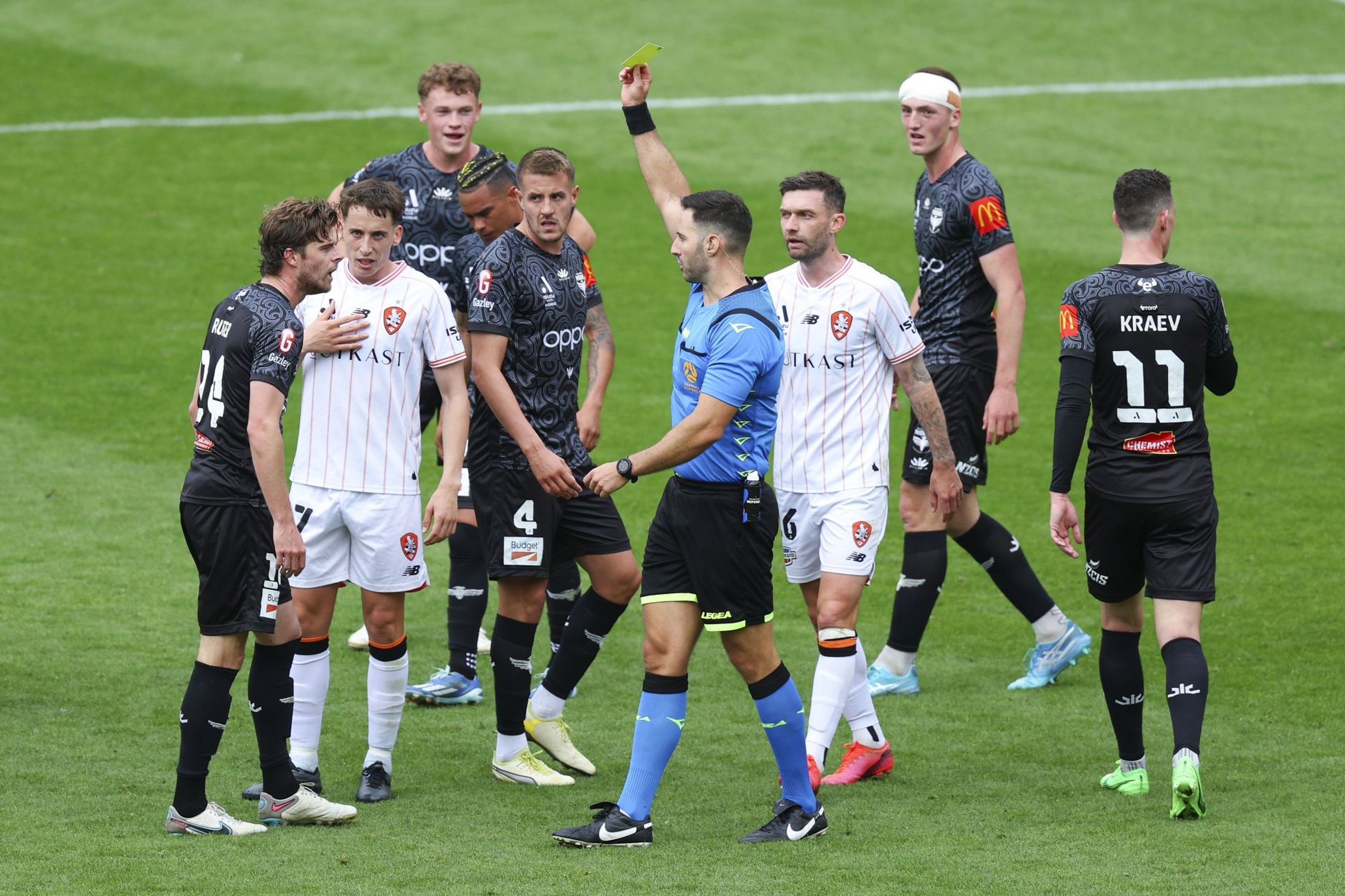 A-League Men Rd 22 - Wellington Phoenix v Brisbane Roar - Source: Getty