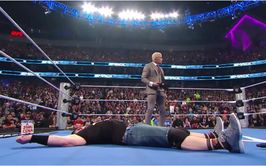 [WATCH] John Cena brutally trolls fans following attack from Cody Rhodes after SmackDown goes off the air