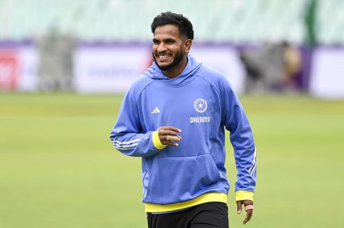 Vijaykumar Vyshak during India Training Session - Source: Getty Images