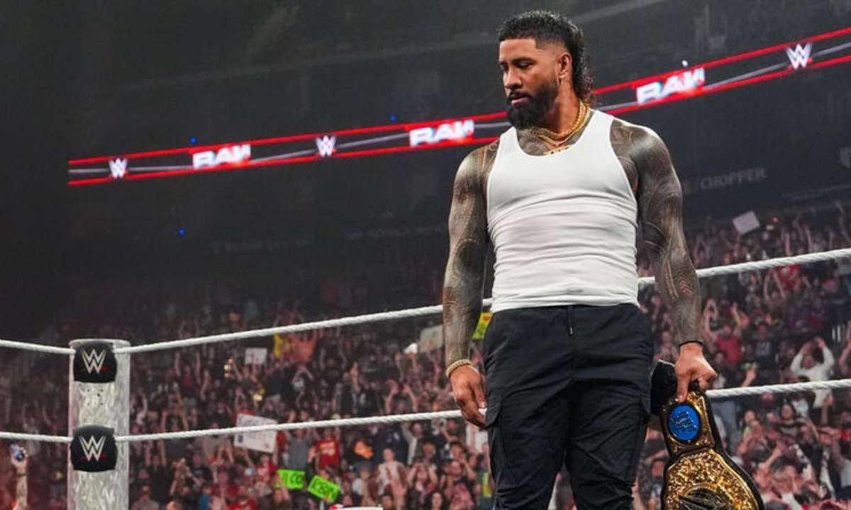 WWE World Heavyweight Champion, Jey Uso. [Photo credit: WWE.com]