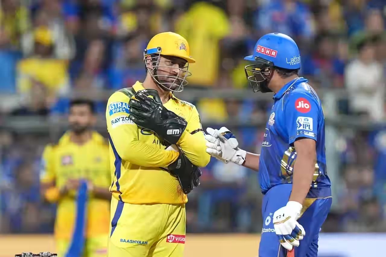 CSK suffered a crushing defeat in their IPL 2025 away clash vs MI. [P/C: iplt20.com]