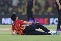 Yuzvendra Chahal celebrates with famous meme pose after claiming a hat-trick in CSK vs PBKS IPL 2025 match [Watch]