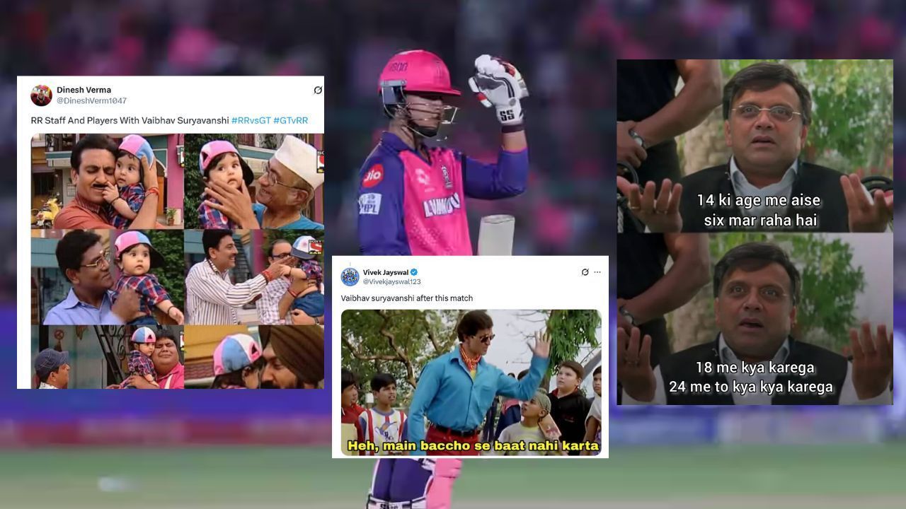 IPL 2025, RR vs GT, Vaibhav Suryavanshi