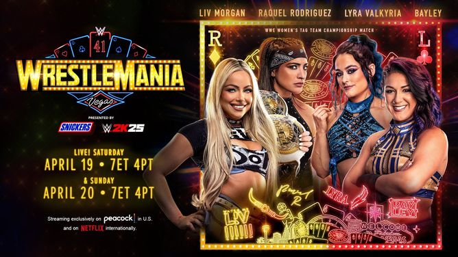 Massive return to lead to new champions? - 4 finishes for Liv Morgan and Raquel Rodriguez vs. Lyra Valkyria and Bayley at WWE WrestleMania 41