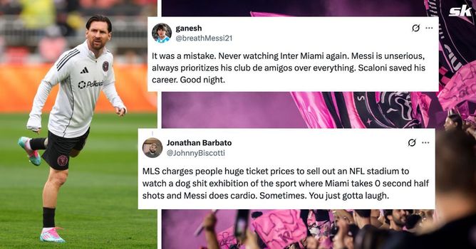 “Messi is unserious”, “He just stands at the halfway line” - Fans hit out at Lionel Messi after Inter Miami secure narrow 1-0 win vs Columbus Crew