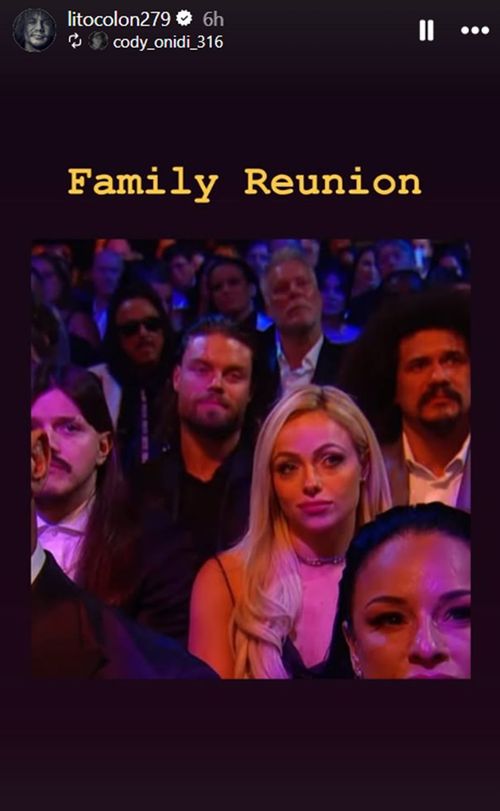 Carlito is dropping hints. [Photo: Carlito's Instagram story]