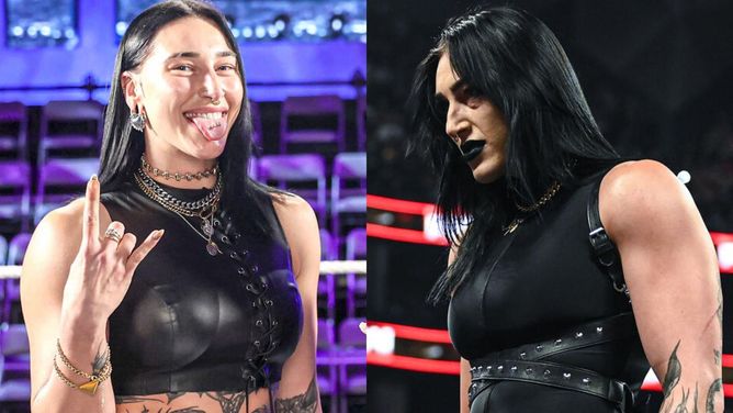 Rhea Ripley's recent rival breaks character following WrestleMania