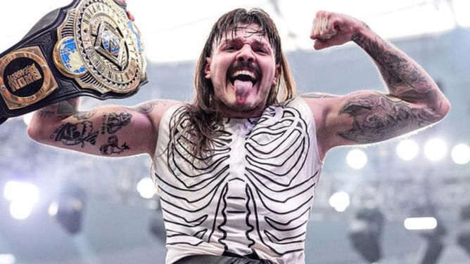 "Shove the title directly in her face" - Dominik Mysterio reveals how he celebrated WWE championship victory