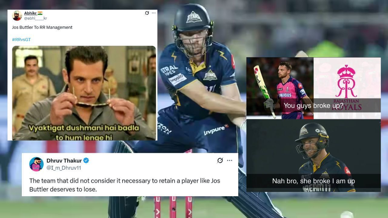 IPL 2025, Jos Buttler, RR vs GT