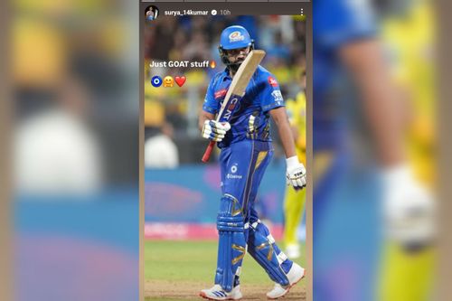 Suryakumar Yadav posts passionate message for Rohit Sharma (Image via Instagram-@surya_14kumar)
