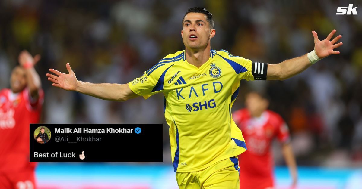 Cristiano Ronaldo in action for Al-Nassr
