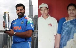 Rohit Sharma's mom posts endearing collage with never-seen-before photos on his 38th birthday during IPL 2025 [In Pictures]