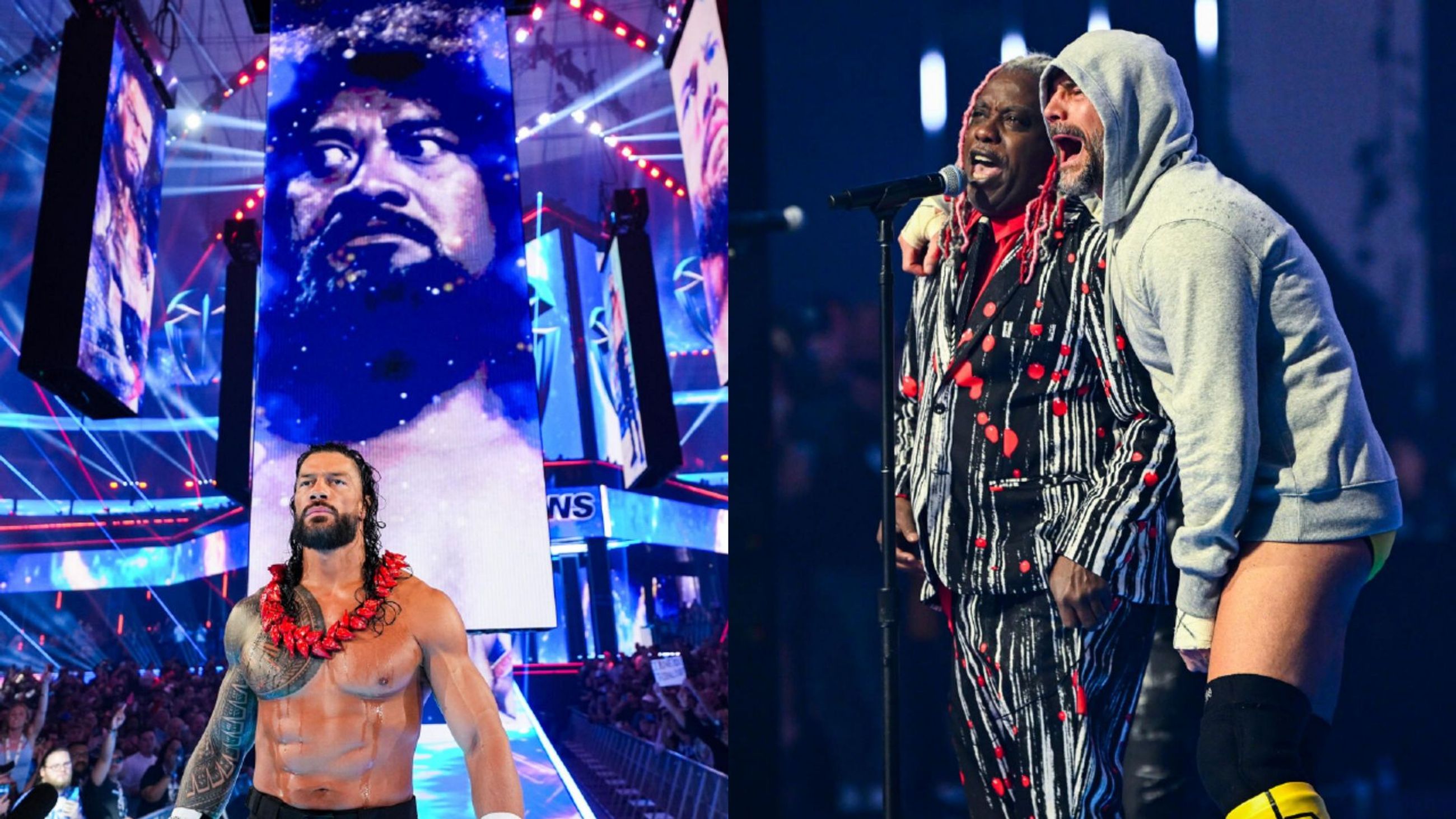 Roman Reigns, CM Punk, WWE