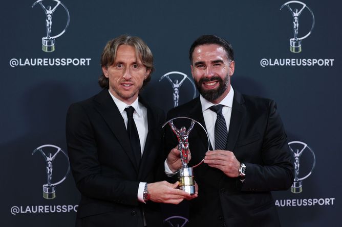 “We deserve to win this award” - Luka Modric speaks up as Real Madrid clinch Laureus World Team of the Year award
