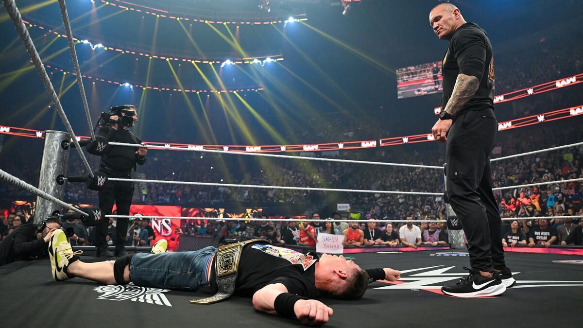 Randy Orton has set his sights on John Cena