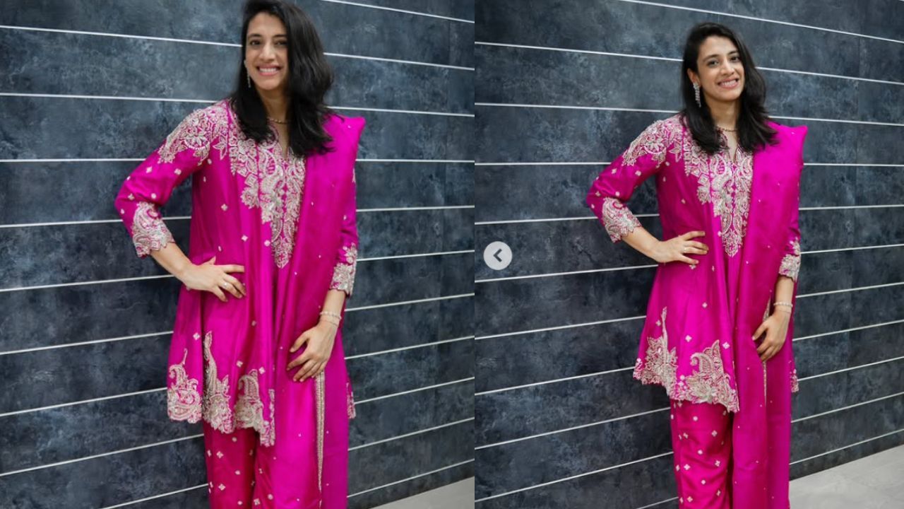 स्मृति मंधाना की फोटो पर फैंस ने लुटाया प्यार (photo credit: instagram/smriti_mandhana)
