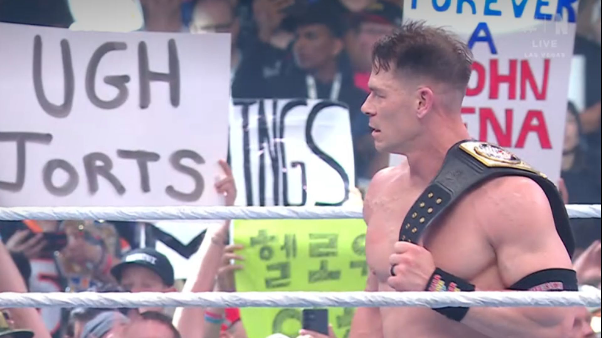 The night is over (Credit: WWE WrestleMania)