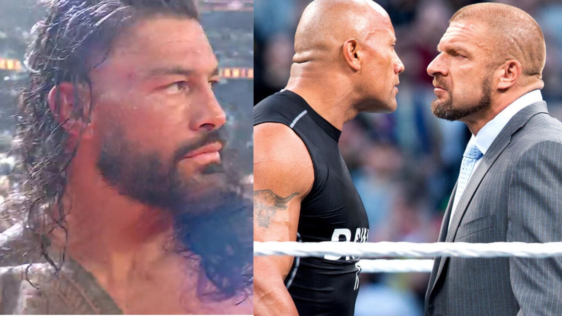The Rock missed WrestleMania 41. (Images via WWE.com)