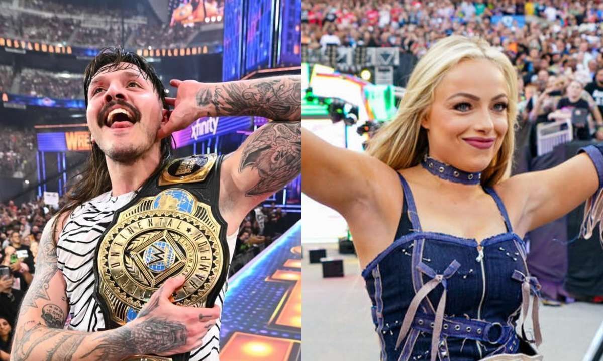 Dominik Mysterio (L) and Liv Morgan  (R). [Photo credit: Dominik